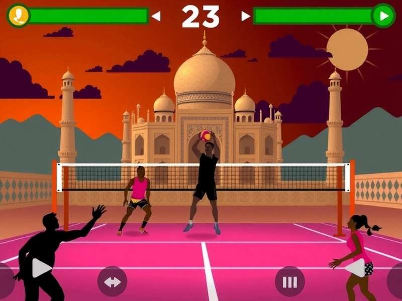 Taj Mahal Volley Kings Gameplay Taj Mahal Volley Kings Gameplay